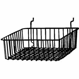 12"W X 12"D X 4"H Small Basket - Semi-Gloss Epoxy Chrome