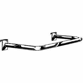 U-Shaped 1-1/4" Round Tubing Hangrail - Semi-Gloss Black