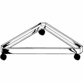 Triangle Base for Grid - Chrome