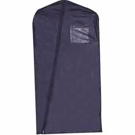 24" X 46", 3 Gauge Vinyl Taffeta With Window & Zipper - Black With Black Trim