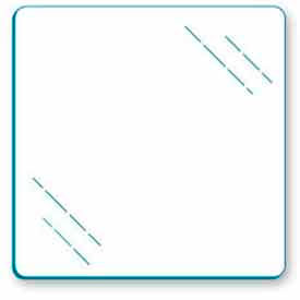 Tempered Glass For Cubbies - 10"W x 10"H