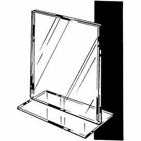 11"W X 8-1/2"H Acrylic Top Load Counter Top - Clear