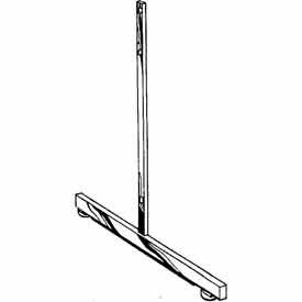 Rectangular Tubing Leg For Grid Panel - Semi-Gloss White