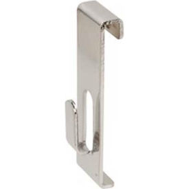 Flush Notched Hook - Chrome