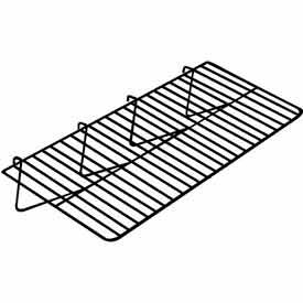 12"D X 23-1/2"W Straight Shelf - Epoxy Chrome