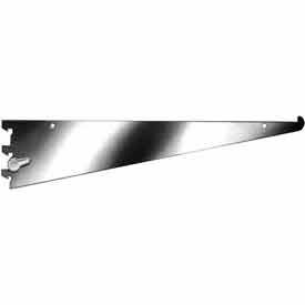 10" Shelf Bracket W/ Nylon Stabilizer - Chrome