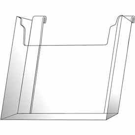 8-1/2"W X 11"H Acrylic Gridwall Literature Holder - Clear