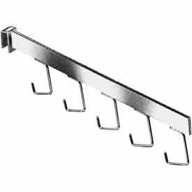 5 Hook Waterfall - Rectangular Tubing - Chrome