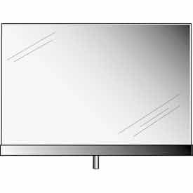 7"W X 5-1/2"H Acrylic Sign Holder W/ 3/8" Fitting - Clear