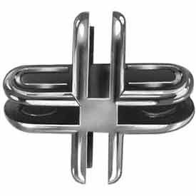4-Way Connector - Chrome