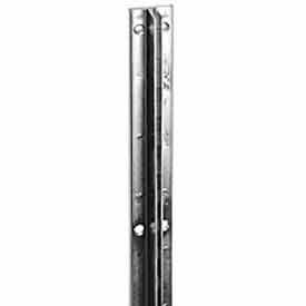 8'L X 11/16"D With 1" Slots On 2" Centers - Zinc