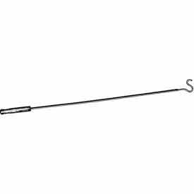 Hanger Retriever w/Wooden Handle 54" - Chrome