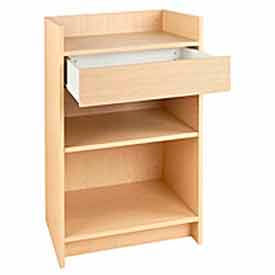20"D x 24"W x 38"H Register Stand - Maple