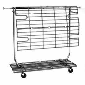 Shelf/Display Screen for Garment Rack - Chrome