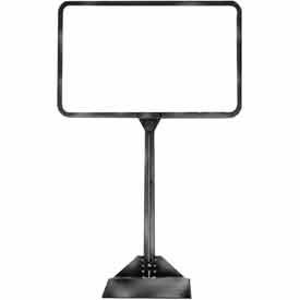11"W X 7"H Sign Holder W/ Shovel Base - Chrome