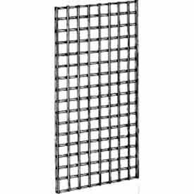 2'W x 4'H - Wire Grid Wall Panel - Chrome