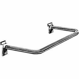 U-Shaped Round Tubing Hangrail - Semi-Gloss White