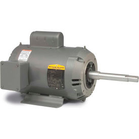 Motor JPL1406T, 3HP, 3450RPM, 1PH, 60HZ, 182JP, 3628L, OPEN, F1