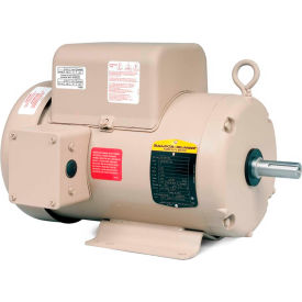 3HP Single Phase Motor, 1750 RPM, 184T Frame Size, TEFC Enclosure