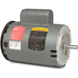 .75HP Single Phase Motor, 3450RPM, 56C Frame Size, Open Enclosure, Foot Mounted