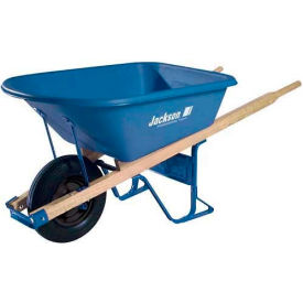 5.75 Cubic Foot Poly Contractor Wheelbarrow