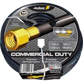 Professional Tools 5/8" X 100' Rubber Commercial Duty Garden Hose