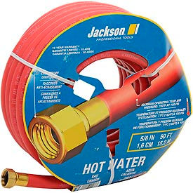 Professional 5/8" X 50' Hot Water Rubber Garden Hose