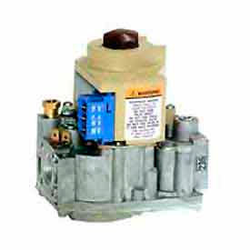 Honeywell Dual Intermittent Pilot Gas Valve, W/ 1/2"X1/2" Standard 35" Wc Straight