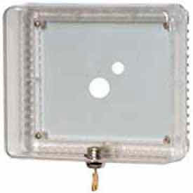 Medium Universal Thermostat Guard W/ Clear Cover And Base Opaque Wallplate TG511A1000