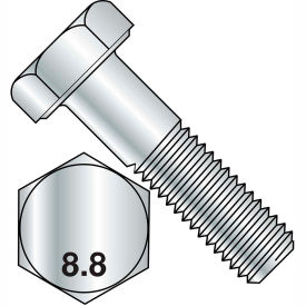 M20X75 8 Point 8 Metric Partially Threaded Cap Screw Zinc, Pack of 40