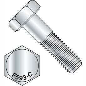 5/8-11X3 Hex Cap Screw 18 8 Stainless Steel, Pack of 25