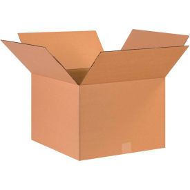 Cardboard Corrugated Boxes, 17"L x 17"W x 12"H, Kraft