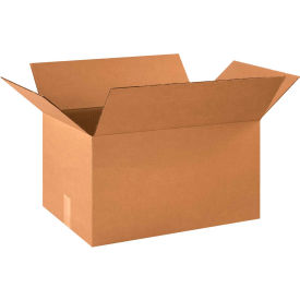 Cardboard Corrugated Boxes, 21"L x 14"W x 10"H, Kraft