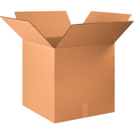 Heavy Duty Double Wall Corrugated Boxes, 22"L x 22"W x 22"H, Kraft