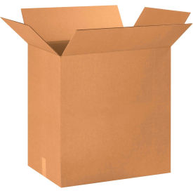 Cardboard Corrugated Boxes, 24"L x 16"W x 24"H, Kraft