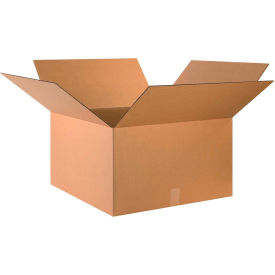 Cardboard Corrugated Boxes, 24"L x 24"W x 14"H, Kraft