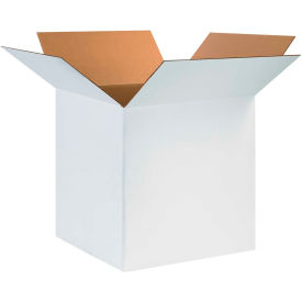 Cardboard Corrugated Boxes, 24"L x 24"W x 24"H, White