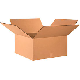 Heavy Duty Double Wall Corrugated Boxes, 24"L x 24"W x 12"H, Kraft