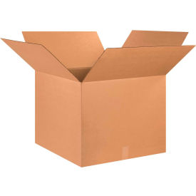 Cardboard Corrugated Boxes, 25"L x 25"W x 20"H, Kraft
