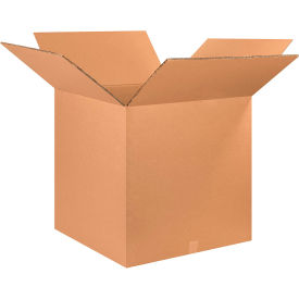 Heavy Duty Double Wall Corrugated Boxes, 26"L x 26"W x 26"H, Kraft