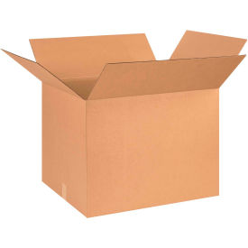 Cardboard Corrugated Boxes, 26"L x 20"W x 20"H, Kraft