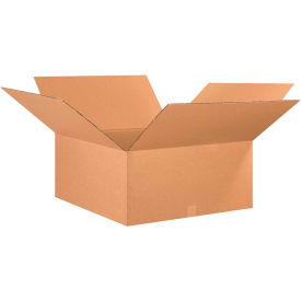 Cardboard Corrugated Boxes, 26"L x 26"W x 12"H, Kraft