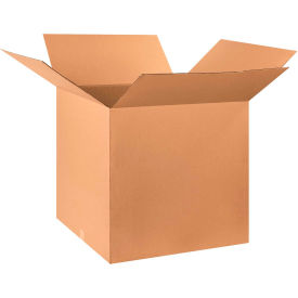 Cube Cardboard Corrugated Boxes, 27"L x 27"W x 27"H, Kraft