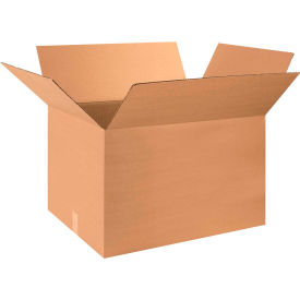 Cardboard Corrugated Boxes, 28"L x 18"W x 18"H, Kraft