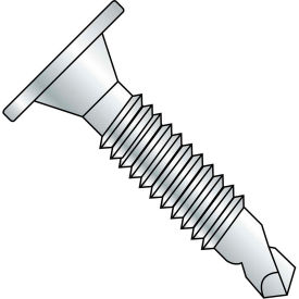 10-24X2 1/2 Phil Wafer Head #3 Point Self Drill Screw Full Thread ZincBake 2000 pcs