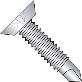 12-24X11/16 Phillips Flt U/C Full Thread Self Drill Scr Machine Sc Thread 410 Stainless 2500 pcs