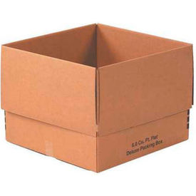 Deluxe Cardboard Corrugated Boxes, 24"L x 24"W x 18"H, Kraft