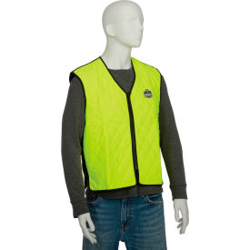Chill-Its 6665 Evaporative Cooling Vest, Lime, Medium