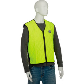 Chill-Its 6665 Evaporative Cooling Vest, Lime, XL