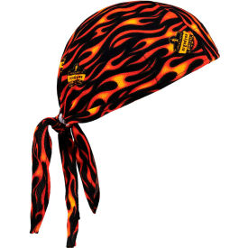 Chill-Its 6615 High-Performance Dew Rag, Flames, One Size